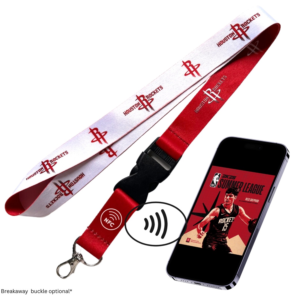 1" Magic'Tap NFC Sublimation Lanyard. NFC1136