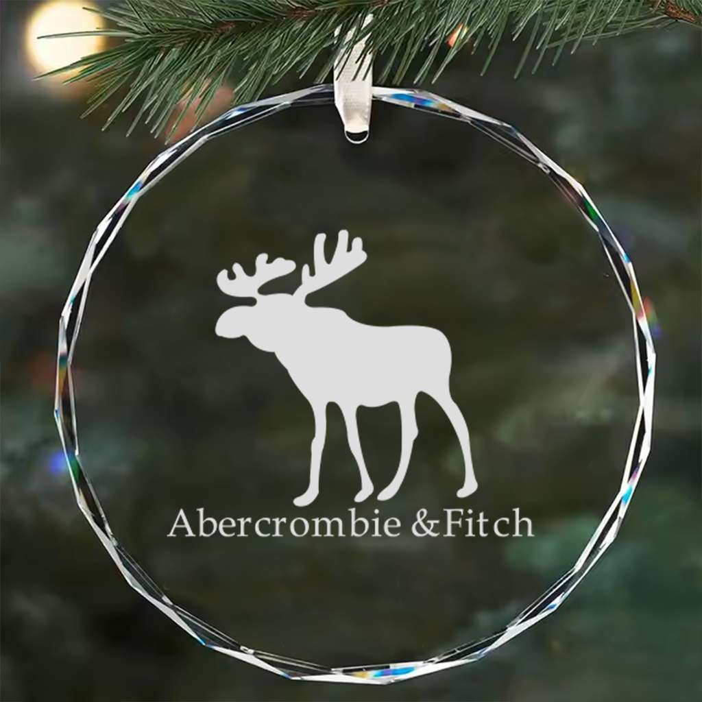 Clear Crystal Glass Ornament - Round 3.14". XY4103