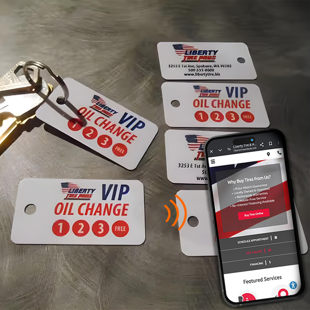 TapN'Go NFC Keychain. NFC9753