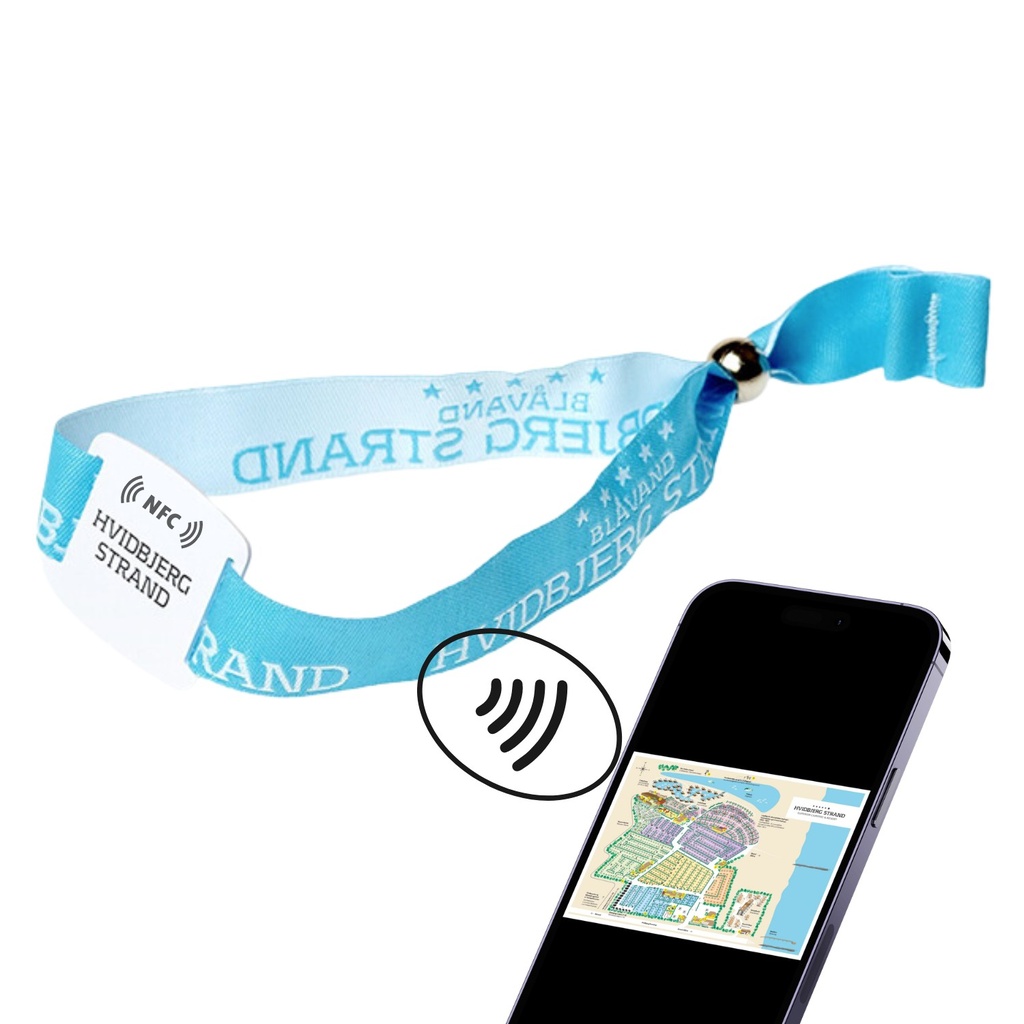 Magic'Tap NFC Woven Wristband. NFC7735