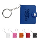 Leather Mini Photo Album Keychain. KC3808