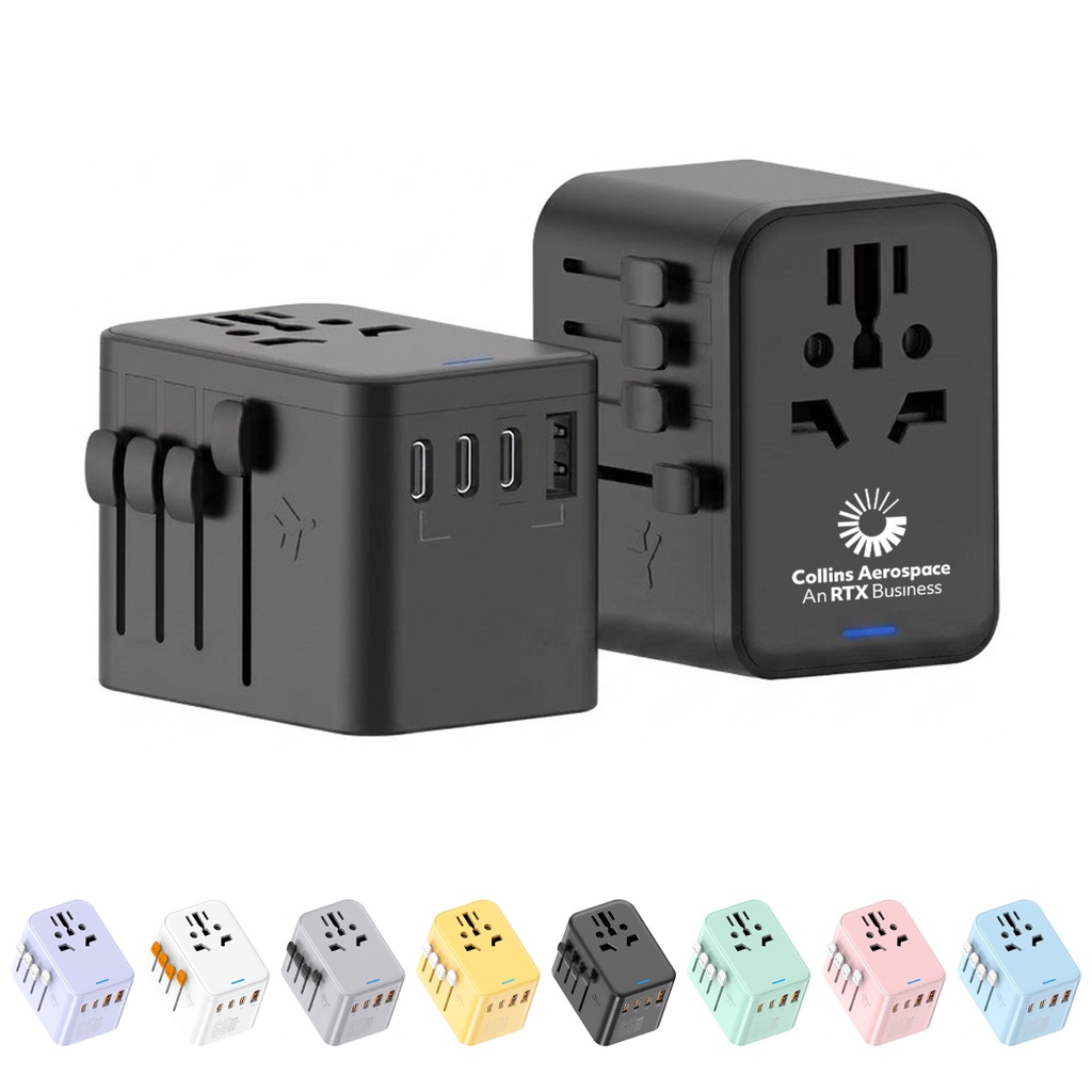 Multifunctional Universal Travel Fast-Charging Adapter. TC7895