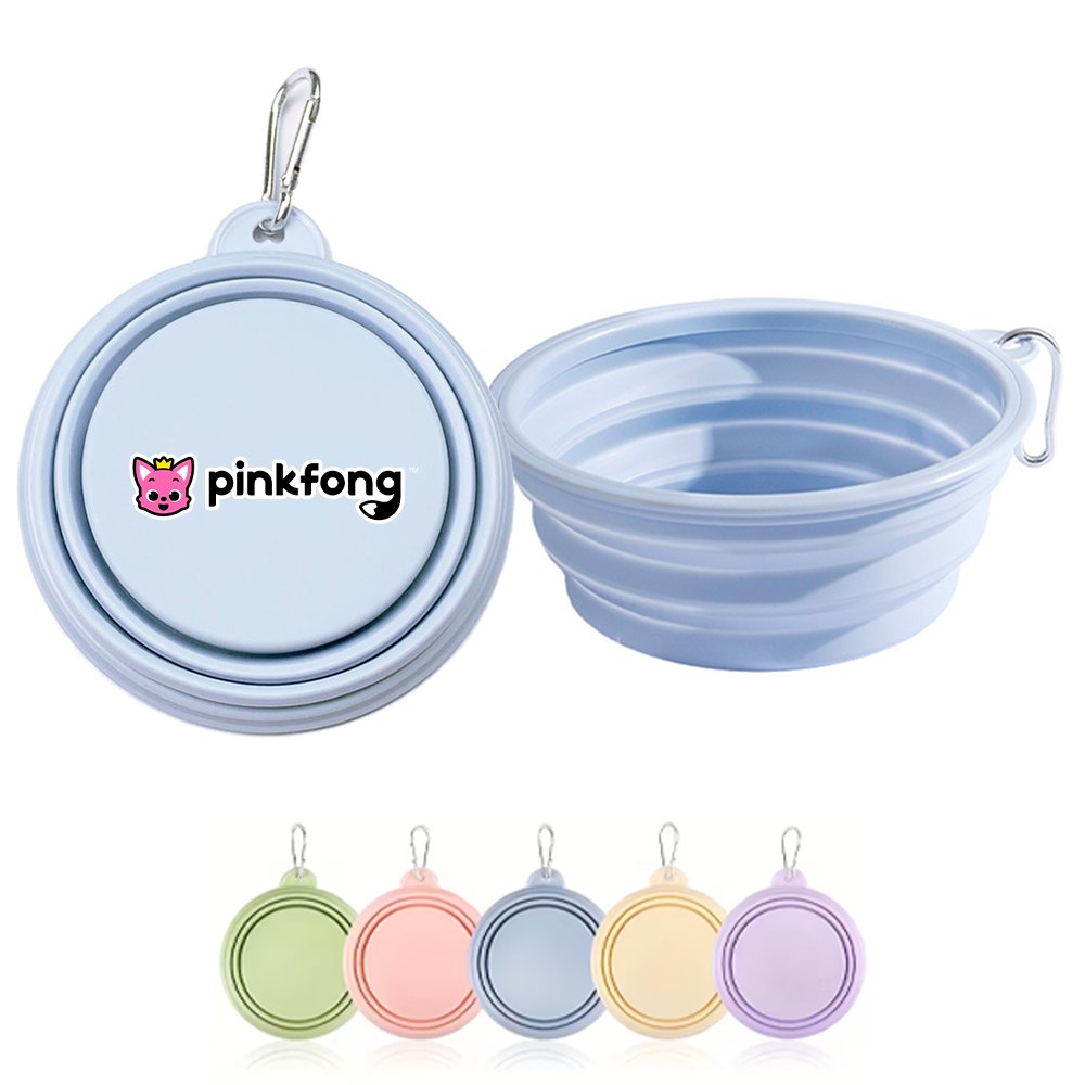 Collapsible Silicone Pet Bowl - 22 Oz. SP3948