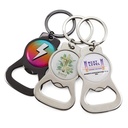 Full Color Metal Bottle Opener Keychains. BO3813