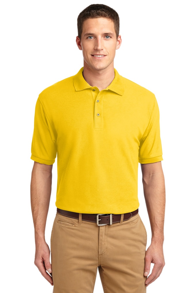 Embroidery Port Authority® Silk Touch™ Polo. 