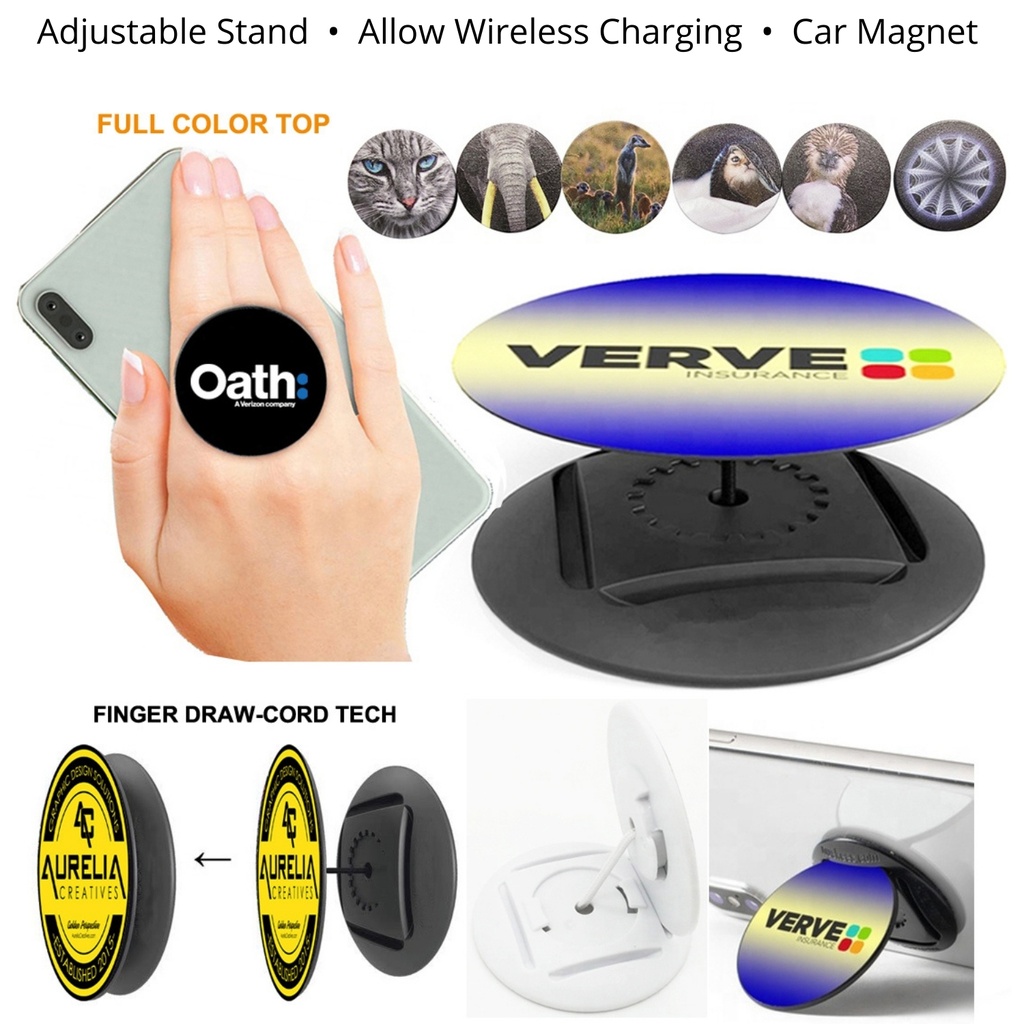 Finger Hug Phone Stand And Grip Holder