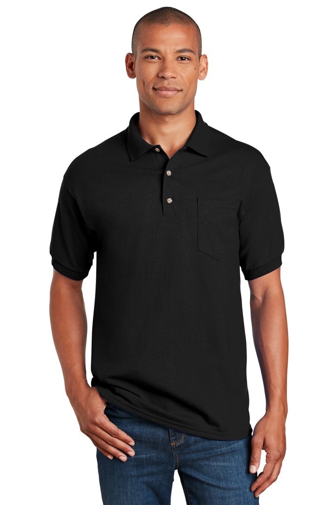 Embroidery Gildan® DryBlend® 6-Ounce Jersey Knit Sport Shirt with Pocket. 