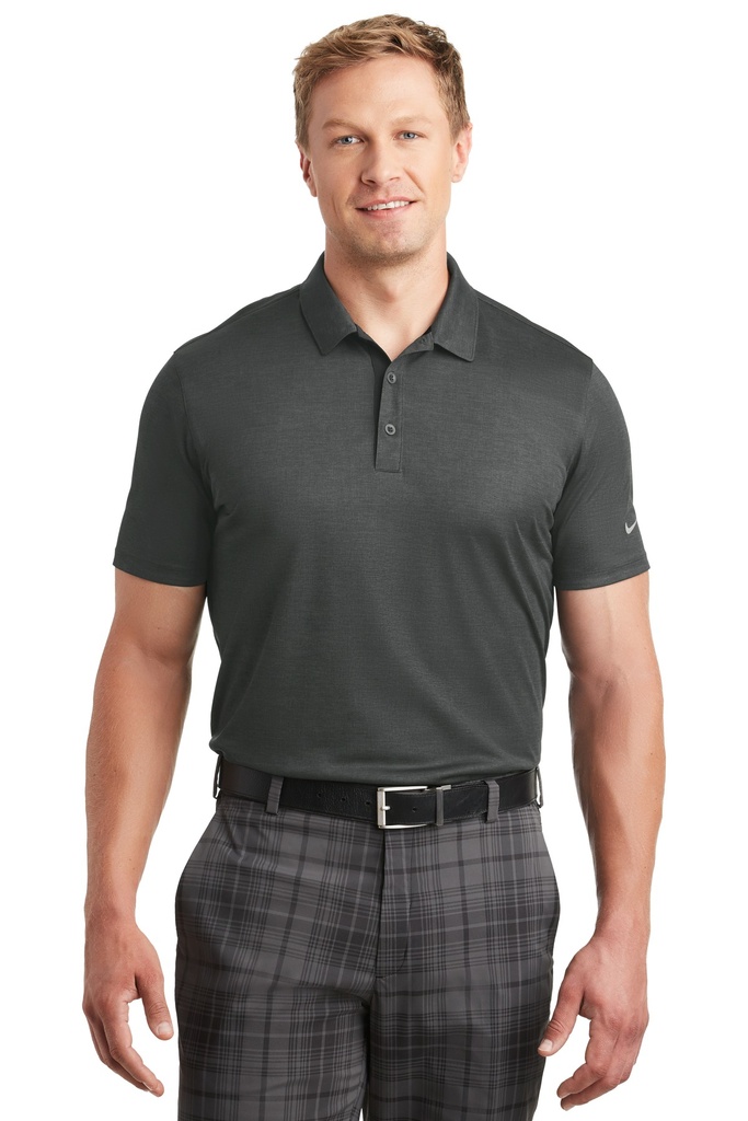 Embroidery Nike Dri-FIT Crosshatch Polo. 