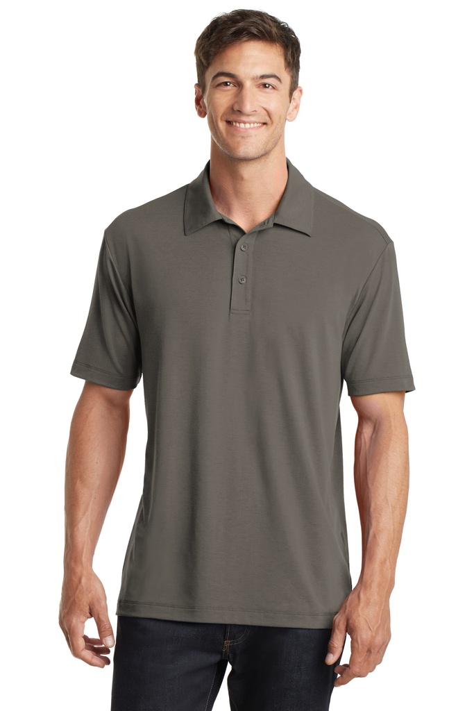 Embroidery Port Authority® Cotton Touch™ Performance Polo. 