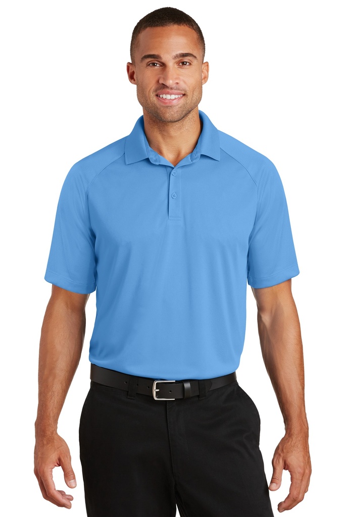 Embroidery Port Authority® Crossover Raglan Polo. 