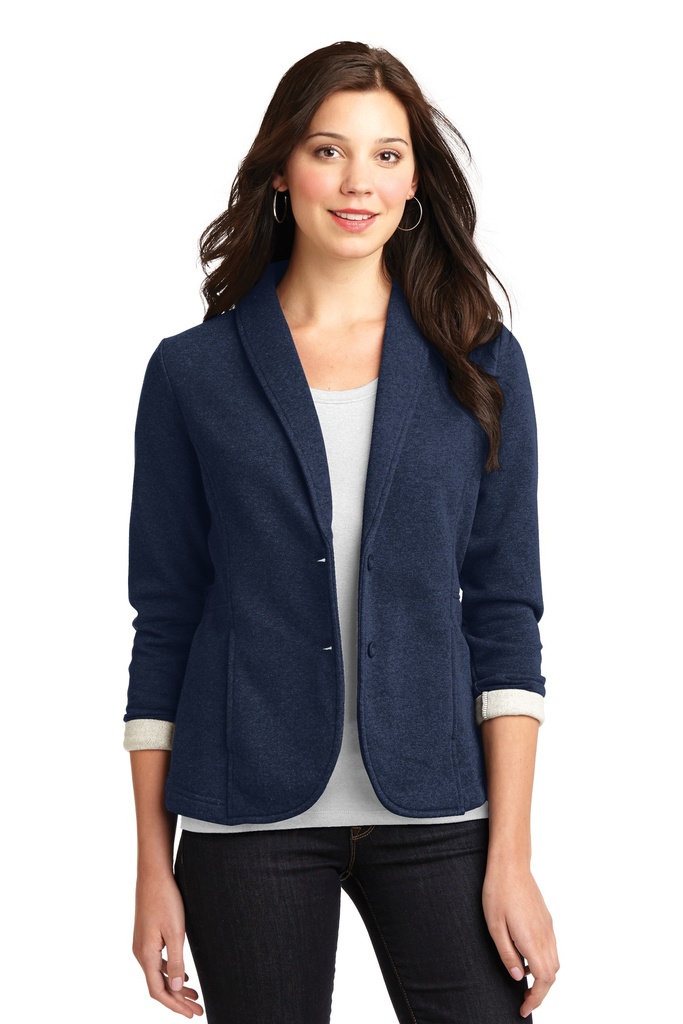 Embroidery Port Authority® Ladies Fleece Blazer. 