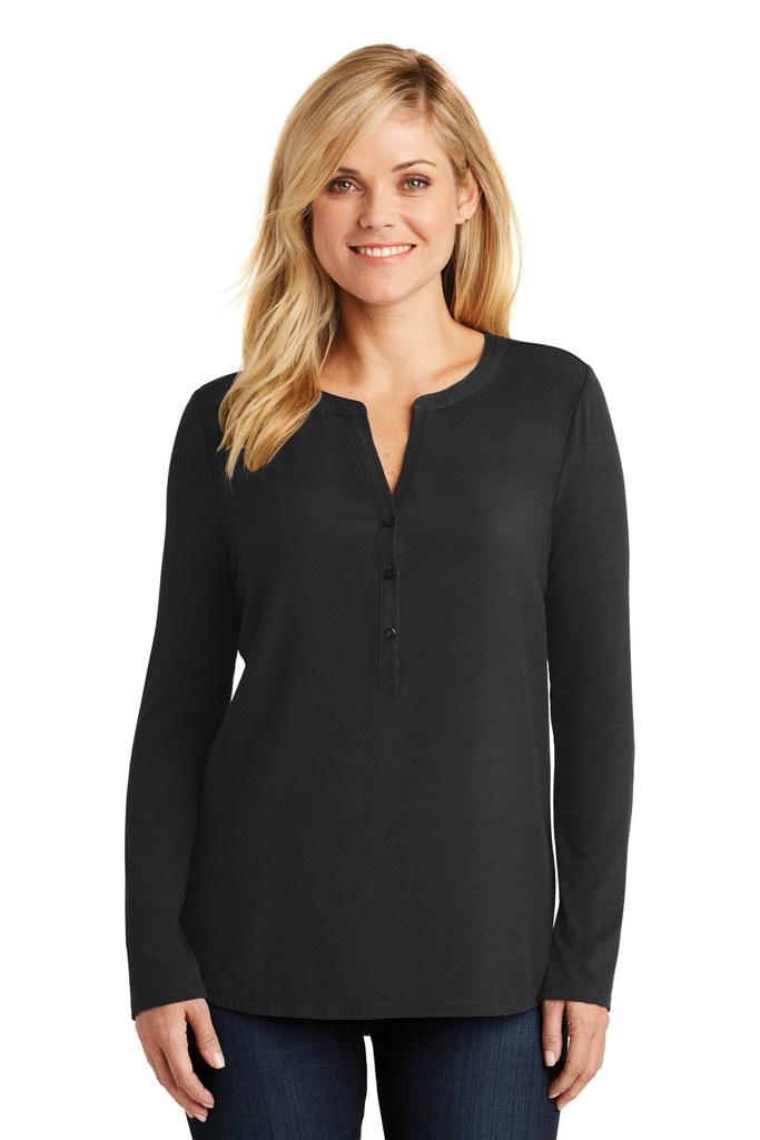 Embroidery Port Authority® Ladies Concept Henley Tunic. 