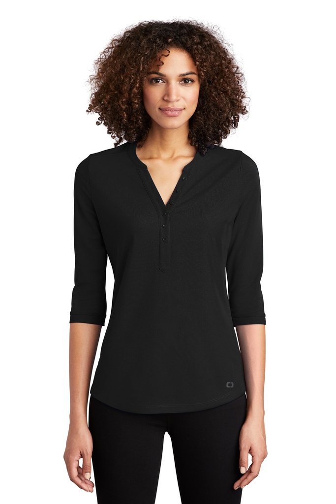 Embroidery OGIO ® Ladies Jewel Henley 