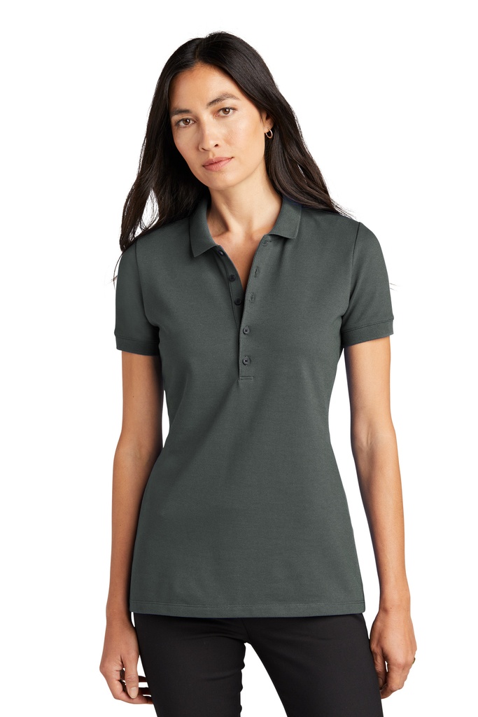 Embroidery Mercer+Mettle™ Women's Stretch Heavyweight Pique Polo 