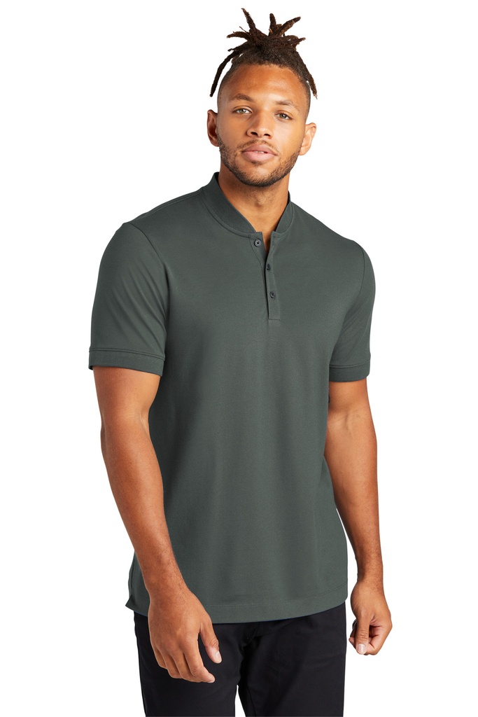 Embroidery Mercer+Mettle™ Stretch Pique Henley 
