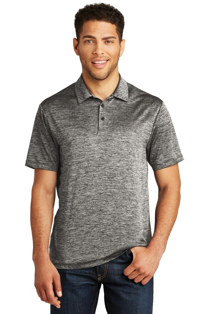 Embroidery Sport-Tek ® PosiCharge ® Electric Heather Polo. 