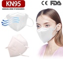 KN95 Face Mask FDA Approved - 5 Layer
