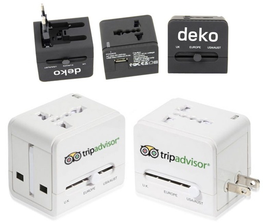 [TA6880] Travel All In One Charger Adapter W/ USB Port