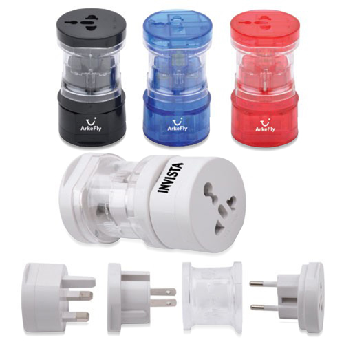 [UB2620] Translucent Universal Travel Power Adapter