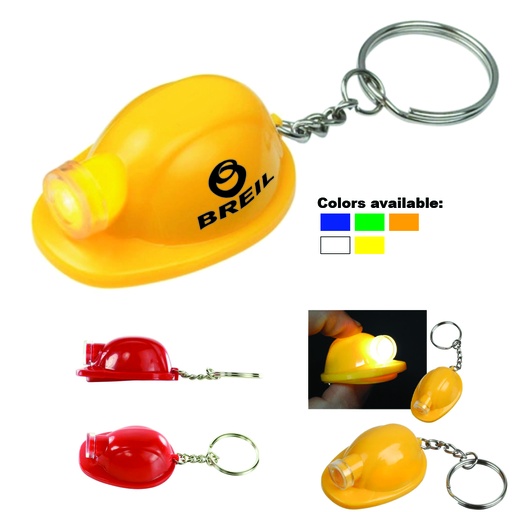 [FL1356] Safety Helmet Flashlight Keychain