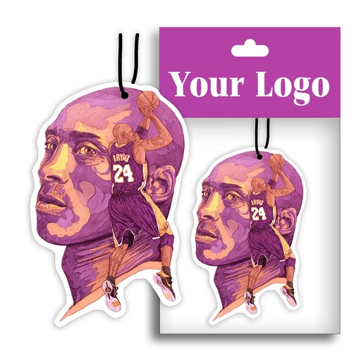 [UB1660] Car Air Freshener In Retail Labeled Package