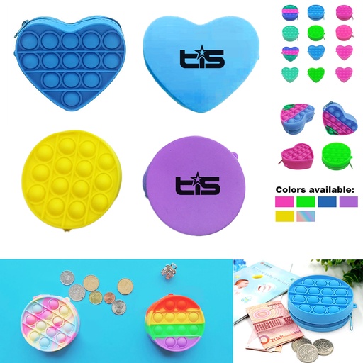 [CP0912] Pop-It Silicone Coin Purse