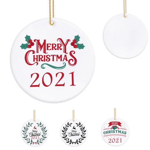 [OR1166] Decorative Ceramic Ornament For Christmas. OR1166