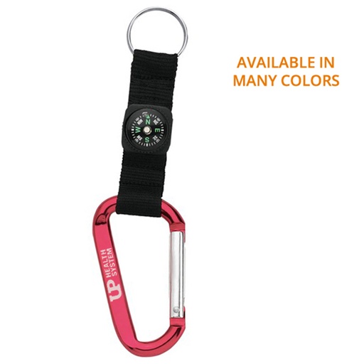 [UB1610] Combo Carabiner Compass Keychain
