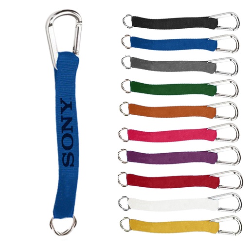 [KS8090] Carabiner Clip Strap And Keyring