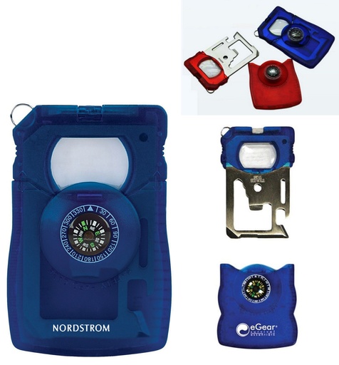[SC6783] Military Compass Survival Card - Multi Functional