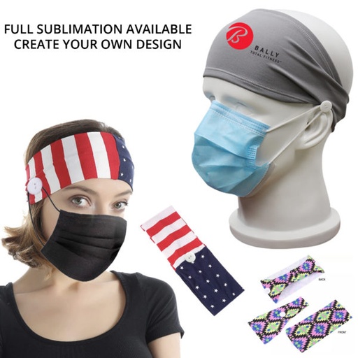 [CV4865] Customized Headband Mask Holder