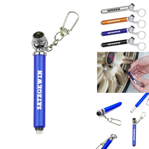 [TG0940] Custom Compact Tire Gauge Keychain