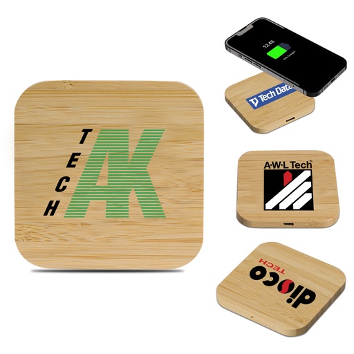 [PWB1947] Oregon Bamboo Wireless Charger - 15W
