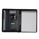Executive Leatherette Padfolio w/ Calculator and Zipper Closure. PWB57762 Archived