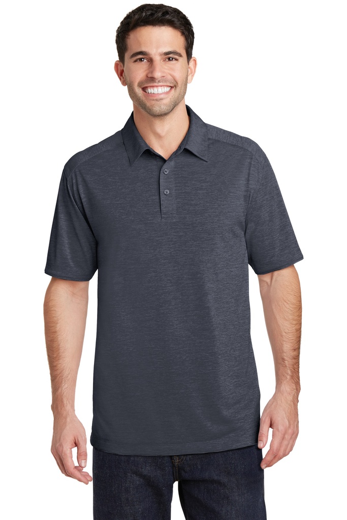 Embroidery Port Authority® Digi Heather Performance Polo.  Archived