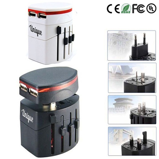[TA9095] Washington Dual USB Power Travel Adapter