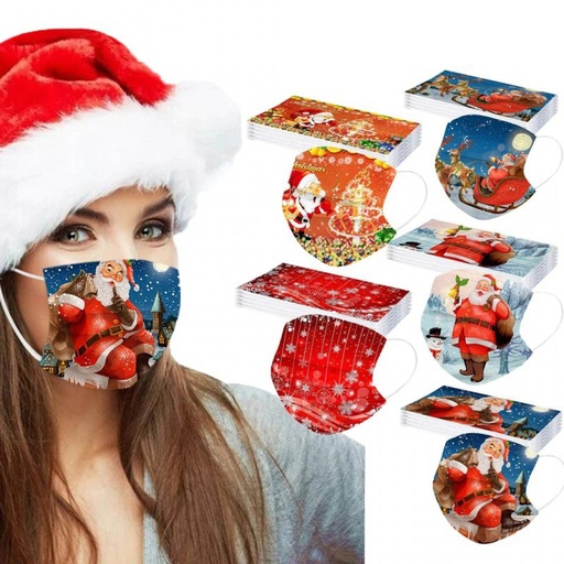[CV2021] 3 Ply Face Mask - Christmas Design