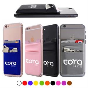 [PH1562] Lincoln Cell Phone 2 Pocket Stretch Wallet