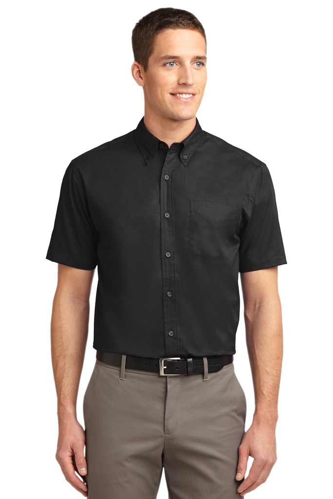 Embroidery Port Authority® Tall Short Sleeve Easy Care Shirt. Archived