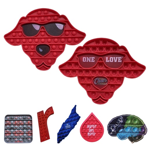 [ST6004] Custom Shape Pop It Fidget Toy