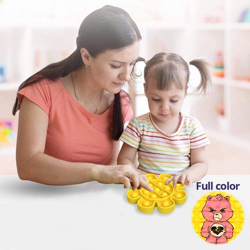 [ST6005] Pop It Fidget Toy - Flower Full color