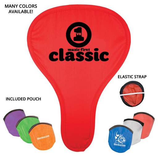 [HF3032] Foldable Cyclone Hand Fan W/ Pouch