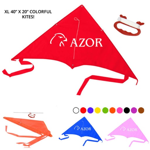 [DK9852] XL Delta Jumbo Kite - 40" X 20"