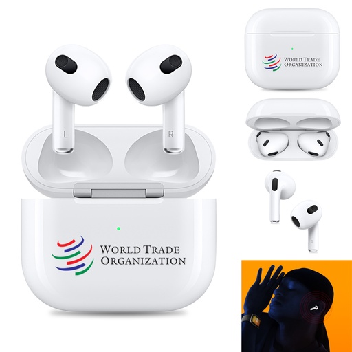 [1485362_PWB9414] Original Apple AirPods - 3rd Gen - Full Color. PWB9414