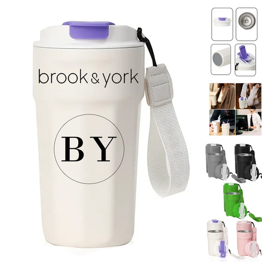 [WB9420] Pastel Stainless Steel Tumbler 13oz