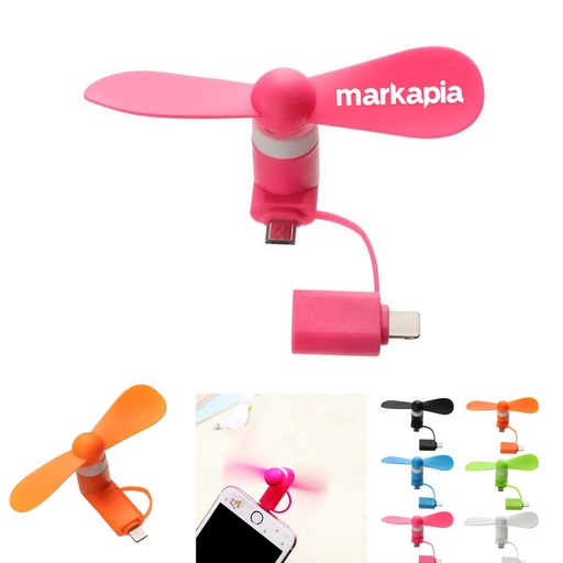 [PF2868] DuoBreeze Electric Fan - iPhone and Type C. PF2868