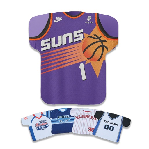 [KI6433] Ballers Towel - Jersey Rally Towel - Short Sleeve 17" x 18"