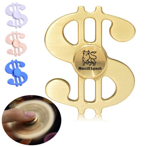 [SF1279] Premium Dollar Metal Fidget Spinner