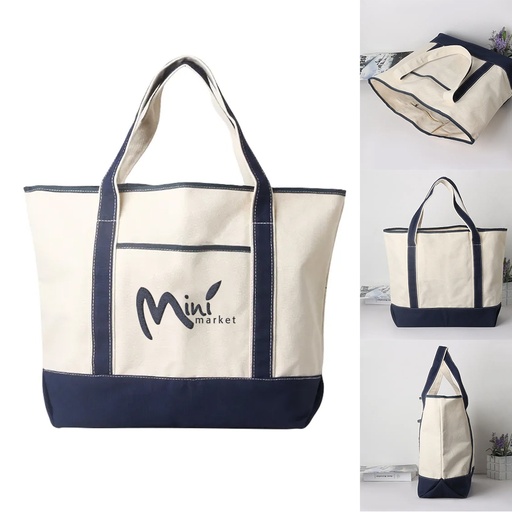 [TB1385] Pinnacle Embroidery Canvas Tote Bag