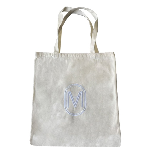 [EB7915] Embroidery Calico Cotton Shopping Tote Bag 
